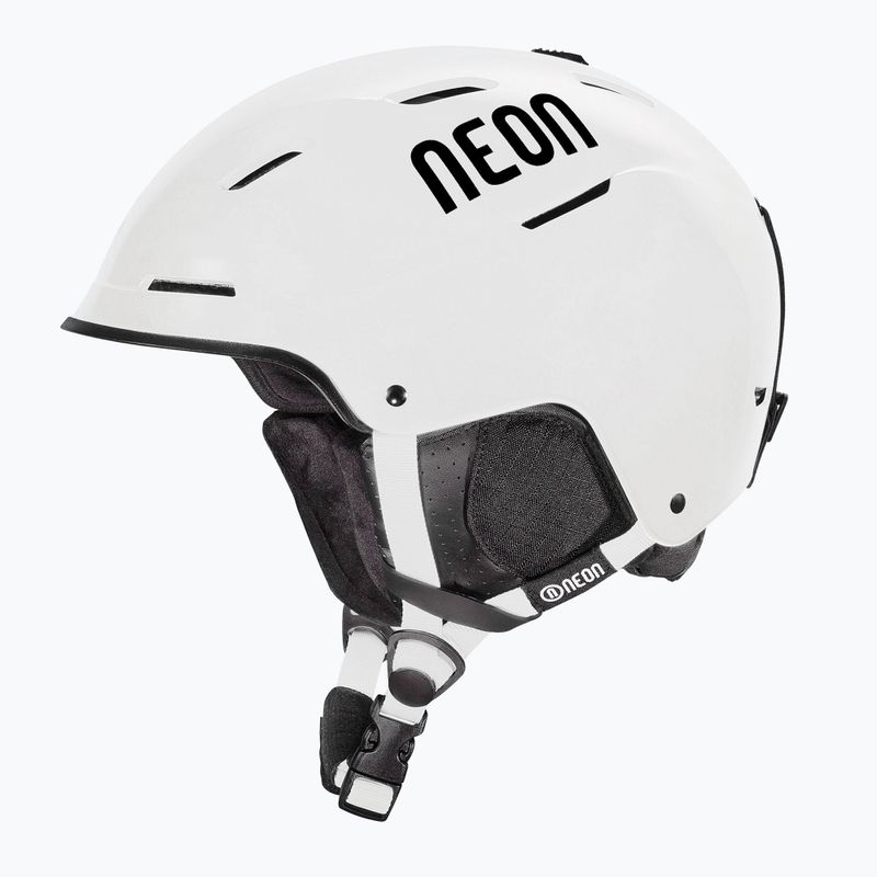 Skihelm Neon Alpha white/black