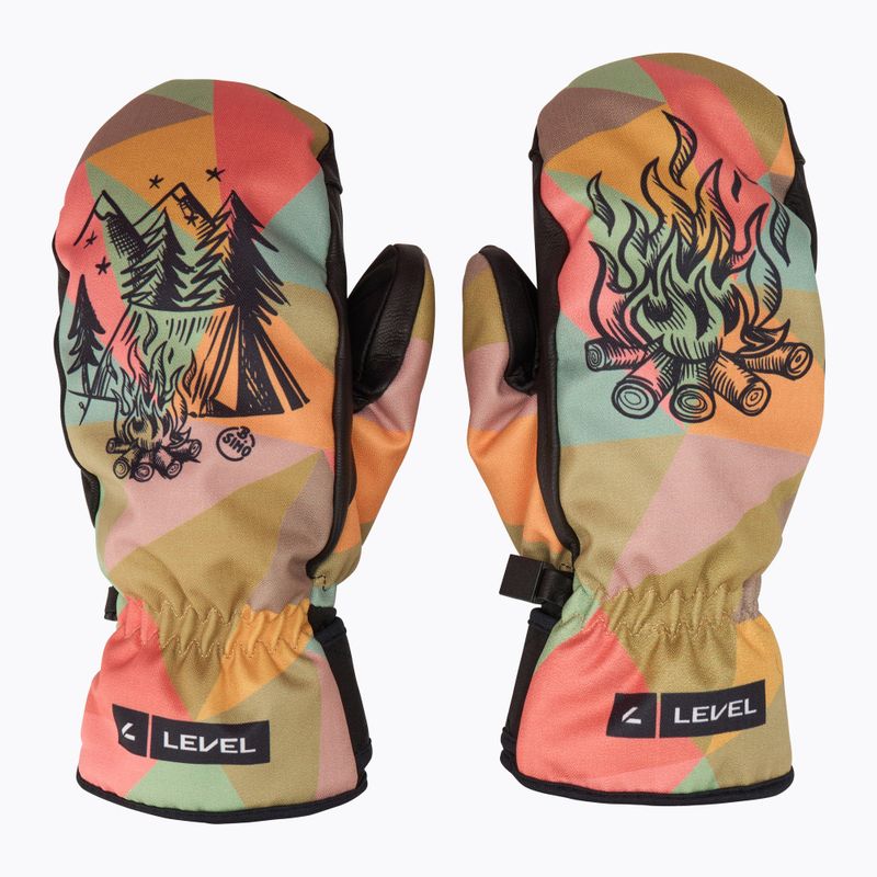 Skihandschuhe Level Vertigo Pro Mitt black/camo 2