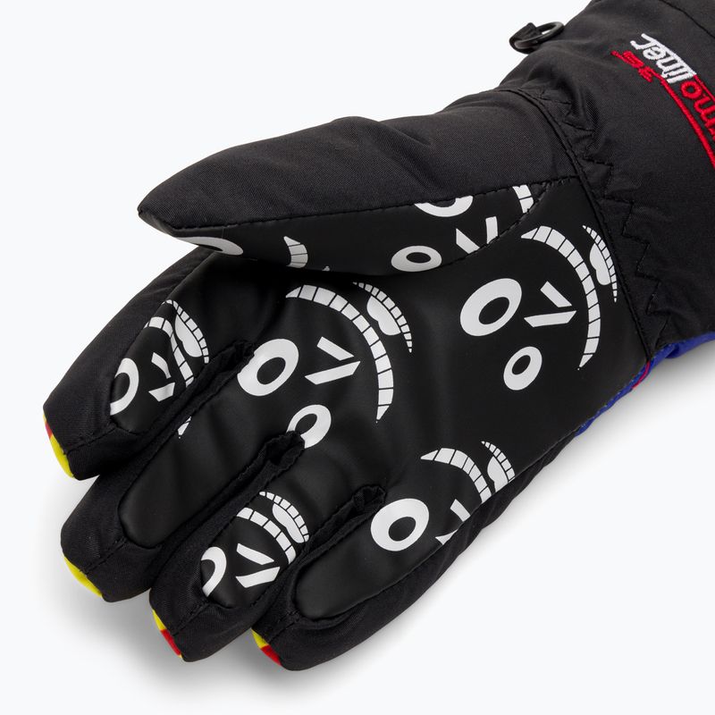 Skihandschuhe Kinder Level Lucky yellow/blue 4