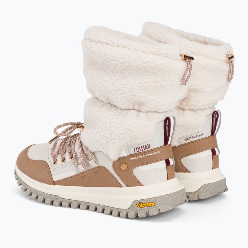 Colmar Warmer Voyage Damen Schneestiefel tan braun/off white 3