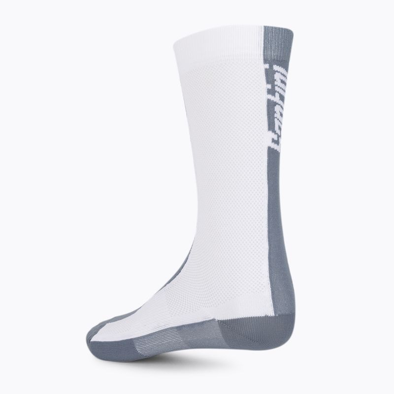 Santini Puro Radsocken weiß und grau 1S652QSKPUROBIXS 2