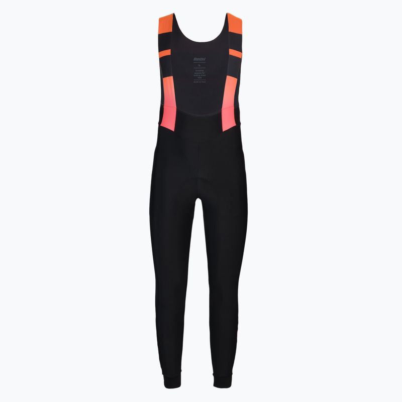 Santini Command Super Warm Herren Radhose schwarz 2W1180NATCOMM