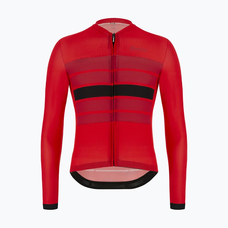 Santini Ecosleek Bengal Herren Radfahren Sweatshirt rot 2S215075ESLKBENGRSS 4
