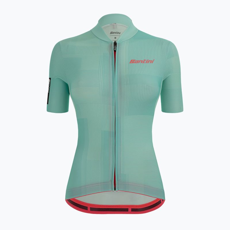 Santini Delta Kinetic Damen Fahrradtrikot blau 2S940L75DELTAKINEACS