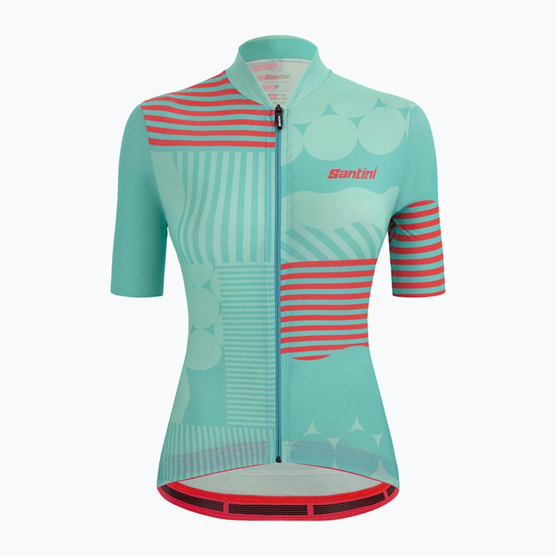 Santini Giada Optic Damen Fahrradtrikot blau 2S95475GIADAOPTIACS