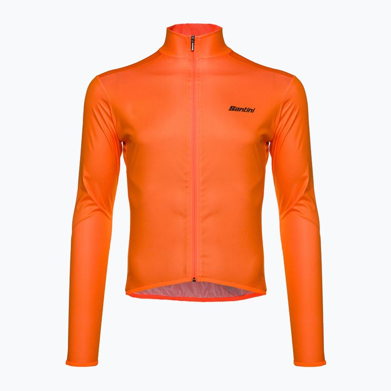 Santini Nebula Puro Herren Fahrradjacke orange 2W33275NEBULPUROAFS