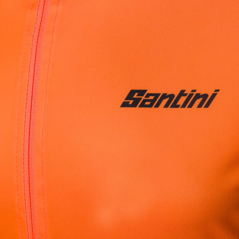 Santini Nebula Puro Herren Fahrradjacke orange 2W33275NEBULPUROAFS 3