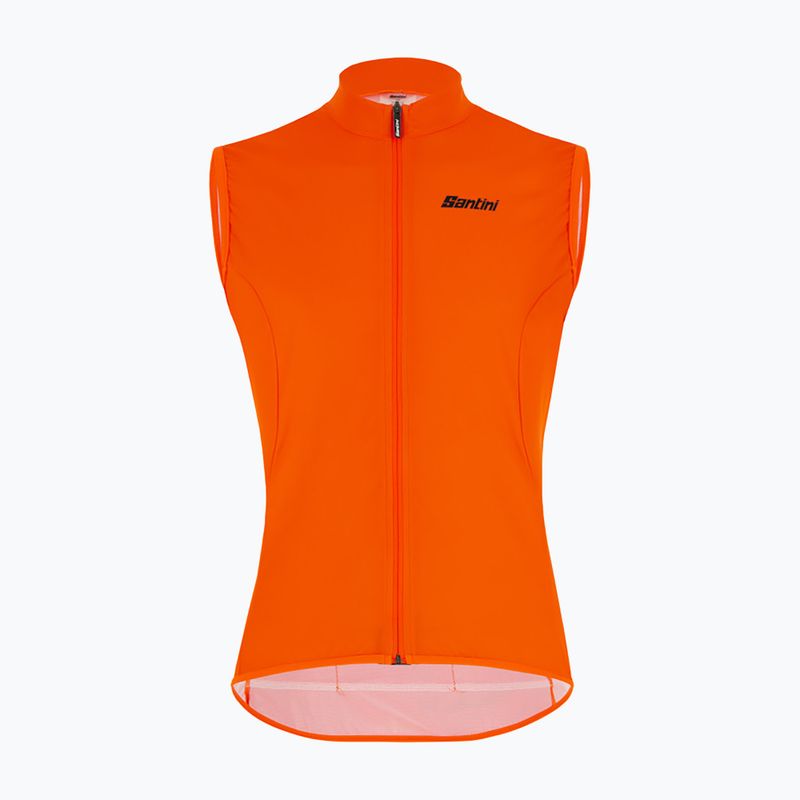 Santini Nebula Puro Herren Fahrradweste orange 2W54275NEBULPUROAFS