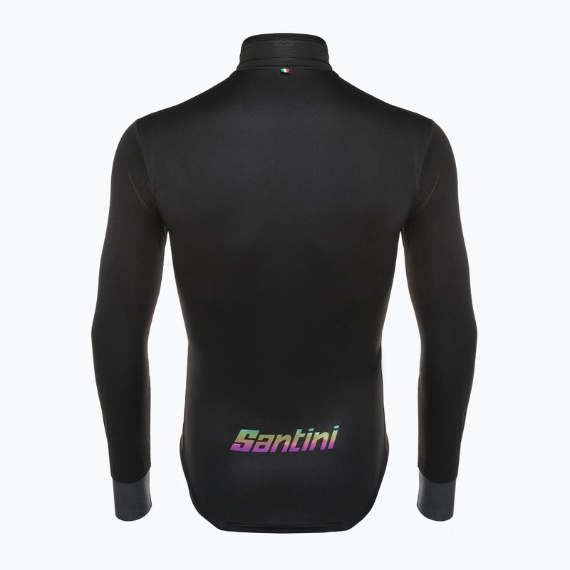 Santini Guard Nimbus Herren Fahrradjacke schwarz 2W52275GUARDNIMBNES 2