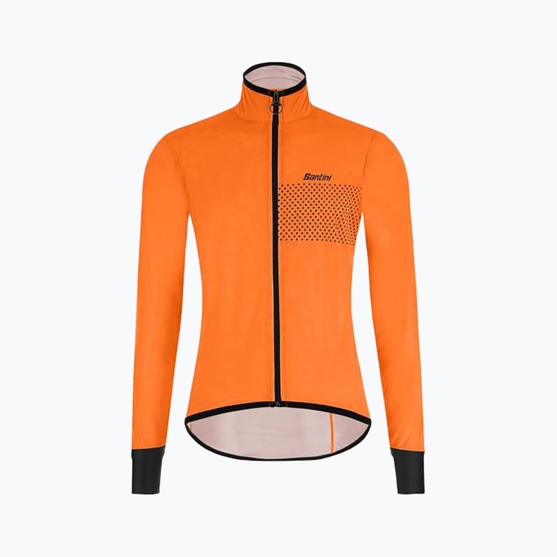 Fahrradjacke Herren Santini Guard Nimbus orange 2W52275GUARDNIMB 5