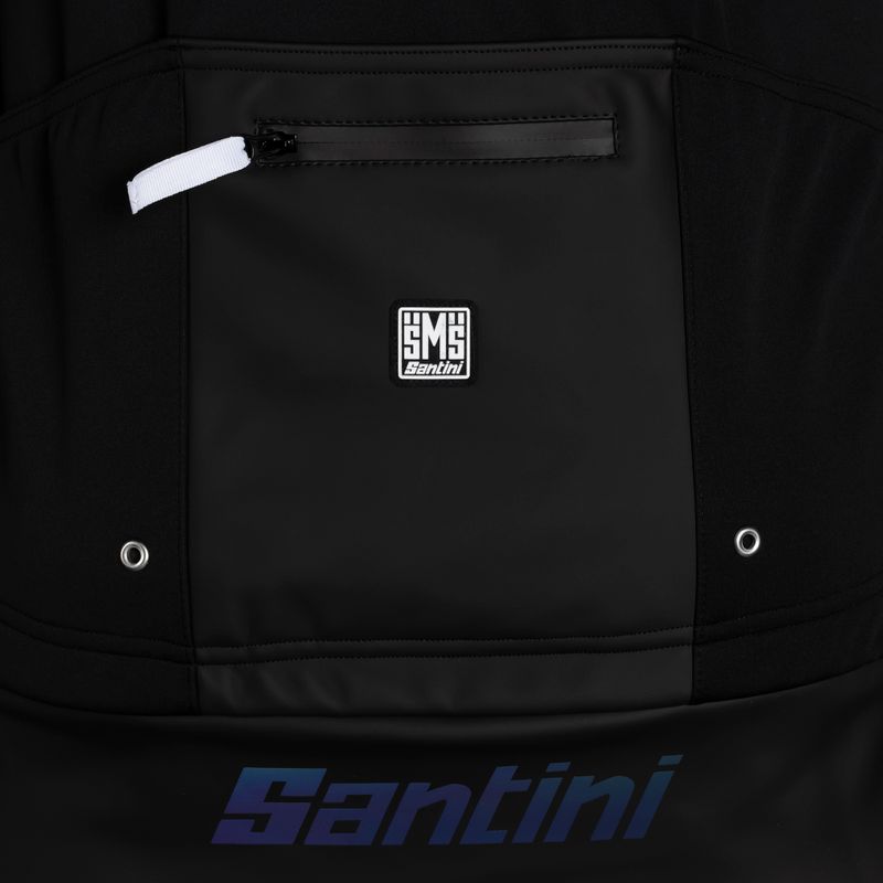 Santini Vega Extreme Herren Fahrradjacke schwarz 2W50775VEGAXNE 3