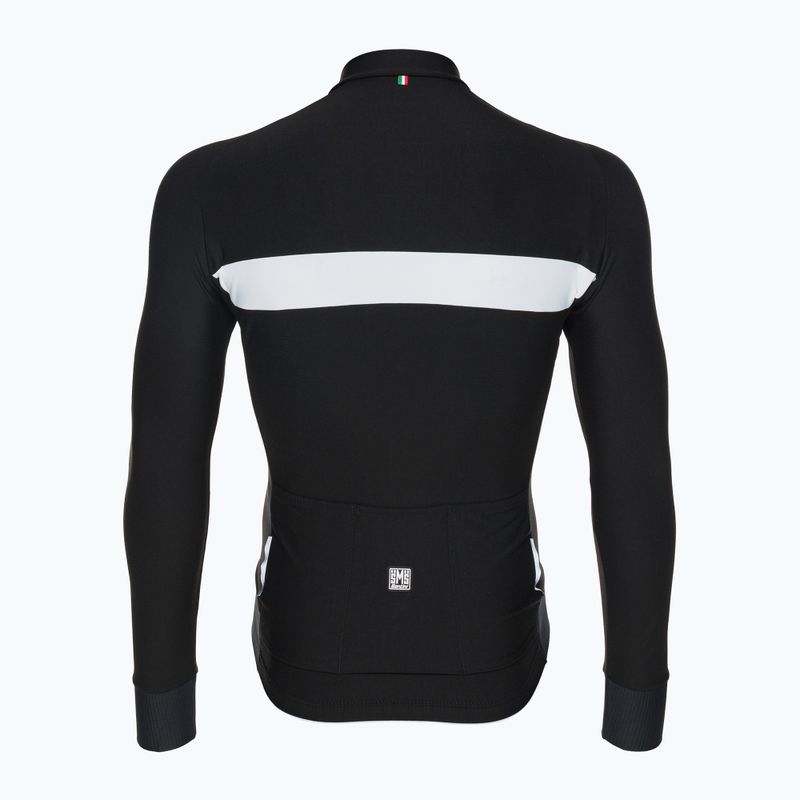 Santini Adapt Fahrradjacke für Herren schwarz 1W216075ADAPTNEBI 2