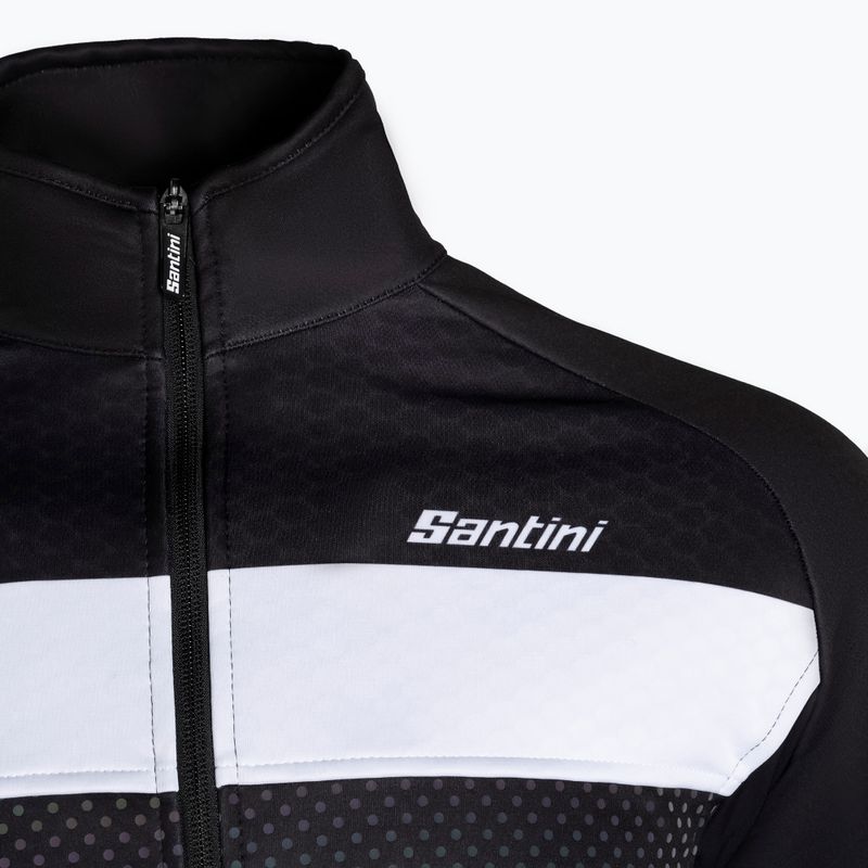 Santini Colore Bengal Herren Radjacke schwarz 2W50775COLORBENGNE 3