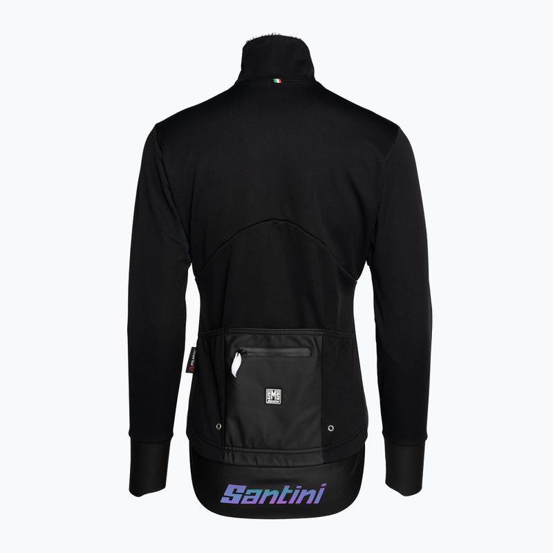 Santini Vega Xtreme Damen Fahrradjacke schwarz 2W51775VEGAX NE 2