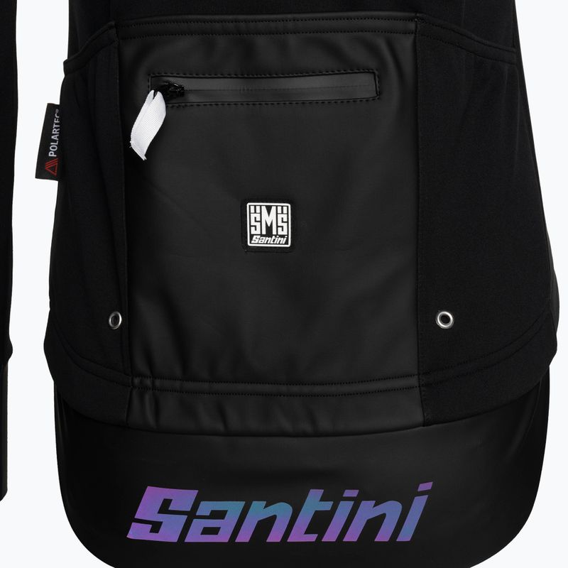 Santini Vega Xtreme Damen Fahrradjacke schwarz 2W51775VEGAX NE 5