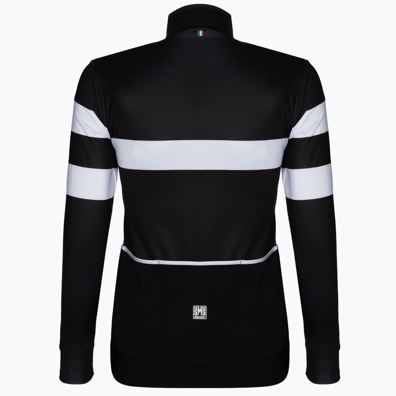 Damen Fahrradjacke Santini Coral Bengal schwarz 2W216175 2