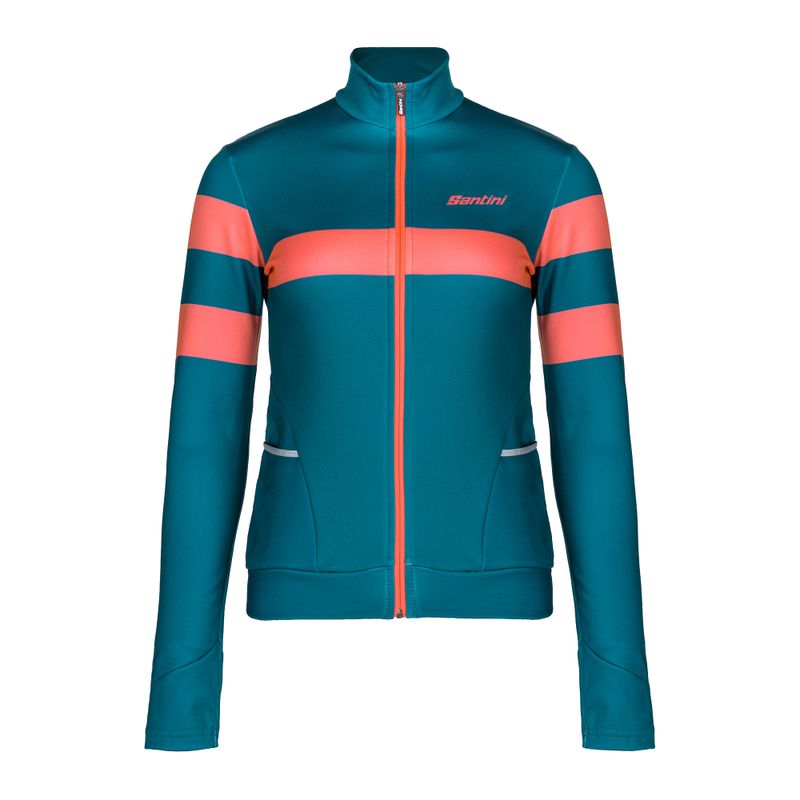 Damen Fahrradjacke Santini Coral Bengal grün 2W216175CORALBENGTE