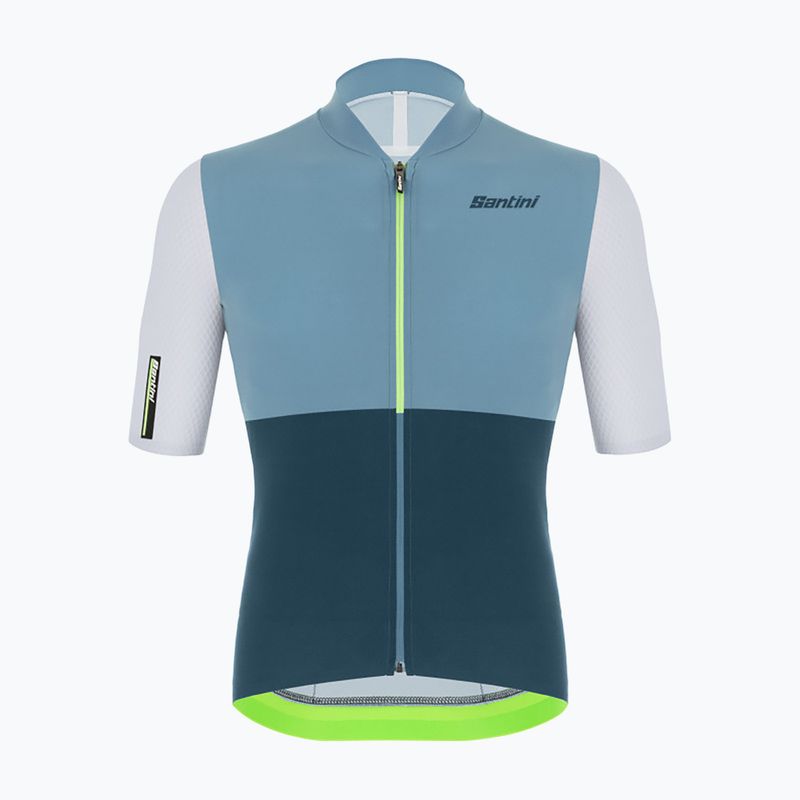 Santini Redux Istinto Fluor grün Herren Radfahren Trikot 2S94475REDUXISTIVFS