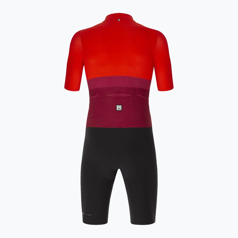 Santini Redux Istinto Herren Radanzug schwarz-rot 2S769C3REDUXISTINES 2