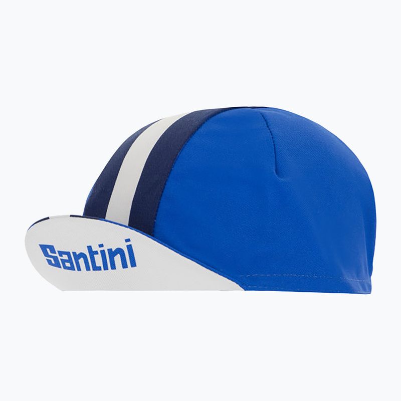Santini Bengal blau Radfahren Kappe 2S460COTBENGRYUNI 10