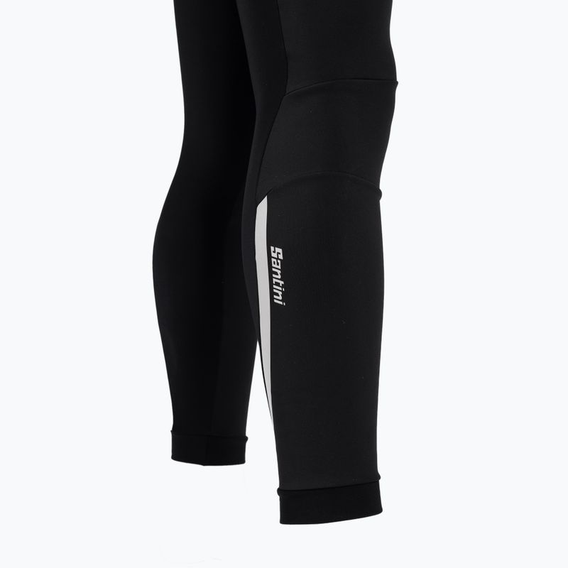 Fahrradhose Herren Santini Omnia Bib Tights schwarz SP118EMAOMNIA 4