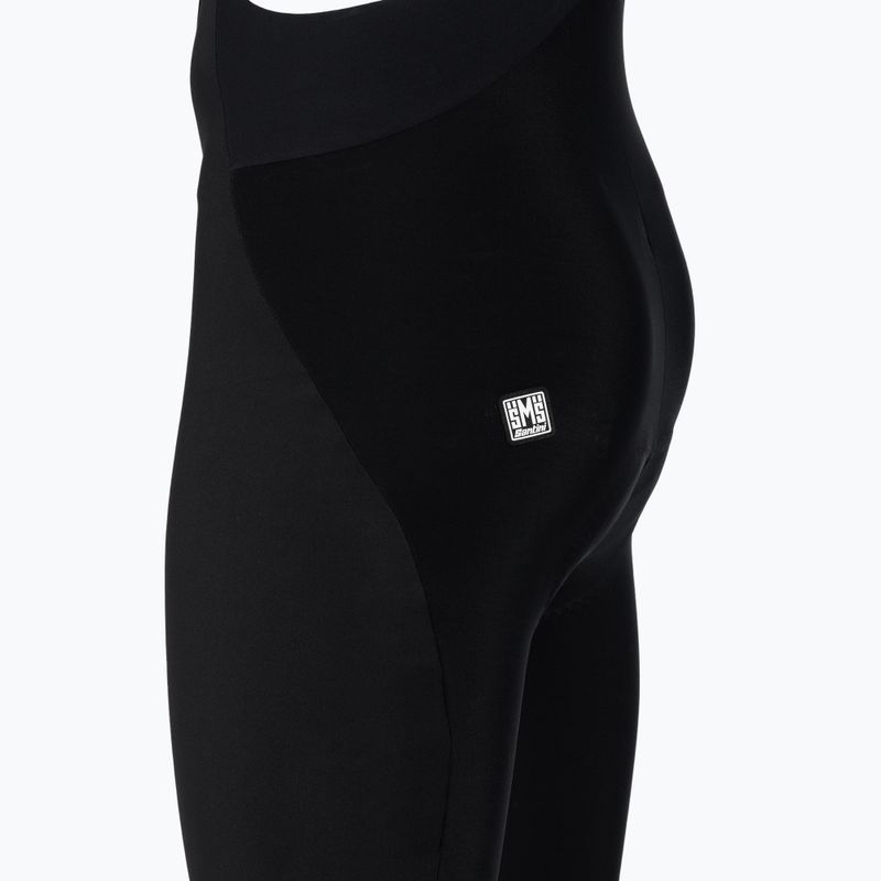 Fahrradhose Herren Santini Omnia Bib Tights schwarz SP118EMAOMNIA 5