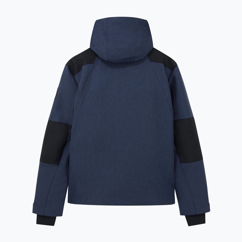 Herren-Skijacke EA7 Emporio Armani Elitary Fashion fancy blue herringbo 6