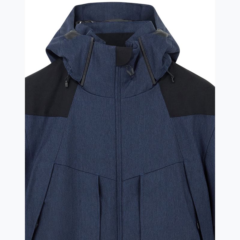 Herren-Skijacke EA7 Emporio Armani Elitary Fashion fancy blue herringbo 7