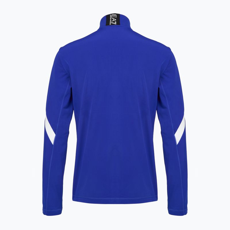 Herren-Skifleece EA7 Emporio Armani Pure Powerstretch T-Top Full Zip new royal 2