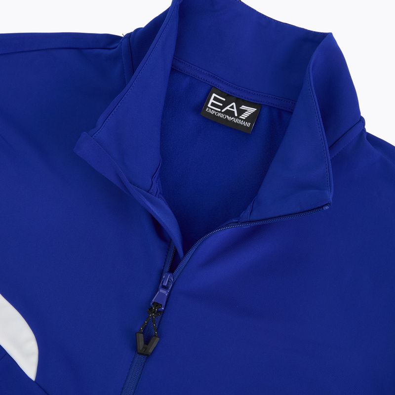 Herren-Skifleece EA7 Emporio Armani Pure Powerstretch T-Top Full Zip new royal 3