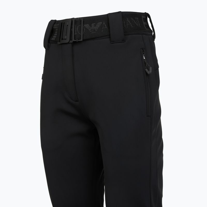 Damen Skihose EA7 Emporio Armani Pure Softshell Waisted black 3