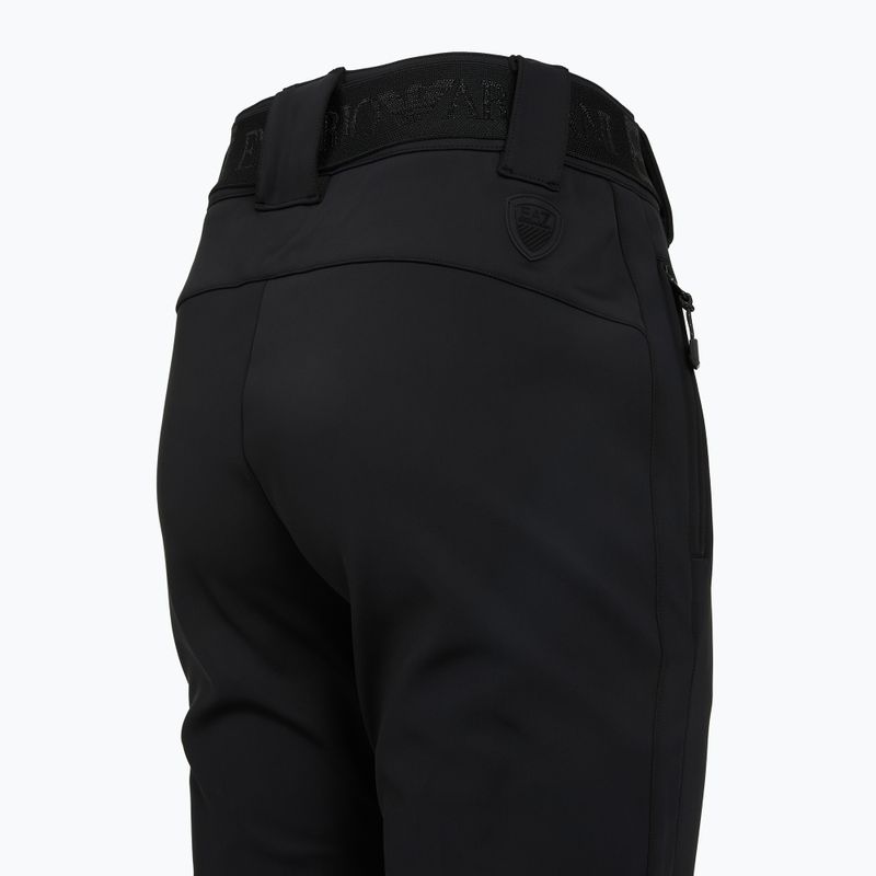 Damen Skihose EA7 Emporio Armani Pure Softshell Waisted black 4