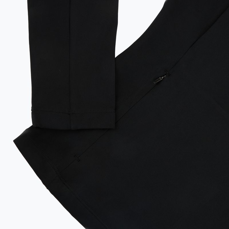 Damen Ski‑Sweatshirt EA7 Emporio Armani Pure Powerstretch T-Top Half Zip black 4