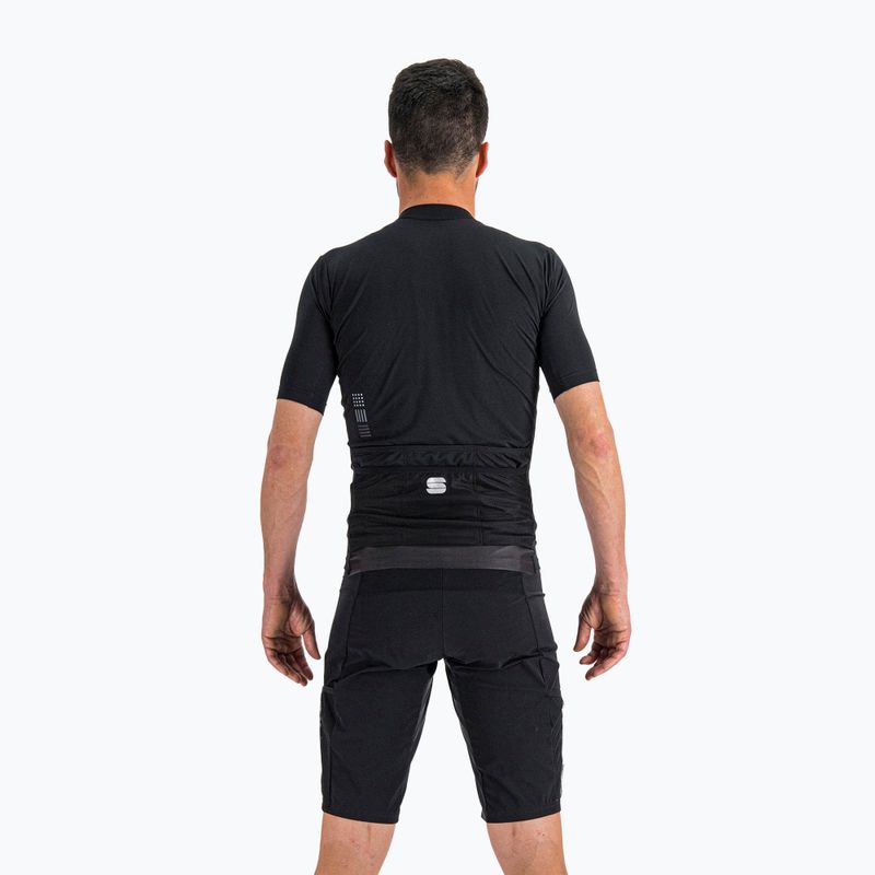 Herren Sportful Supergiara Overshort Radler-Shorts schwarz 1120507.002 2