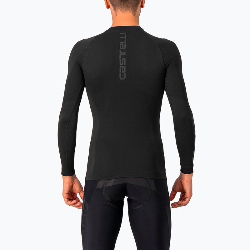 Castelli Core Seamless Base Layer Herren Radfahren Longsleeve schwarz 2