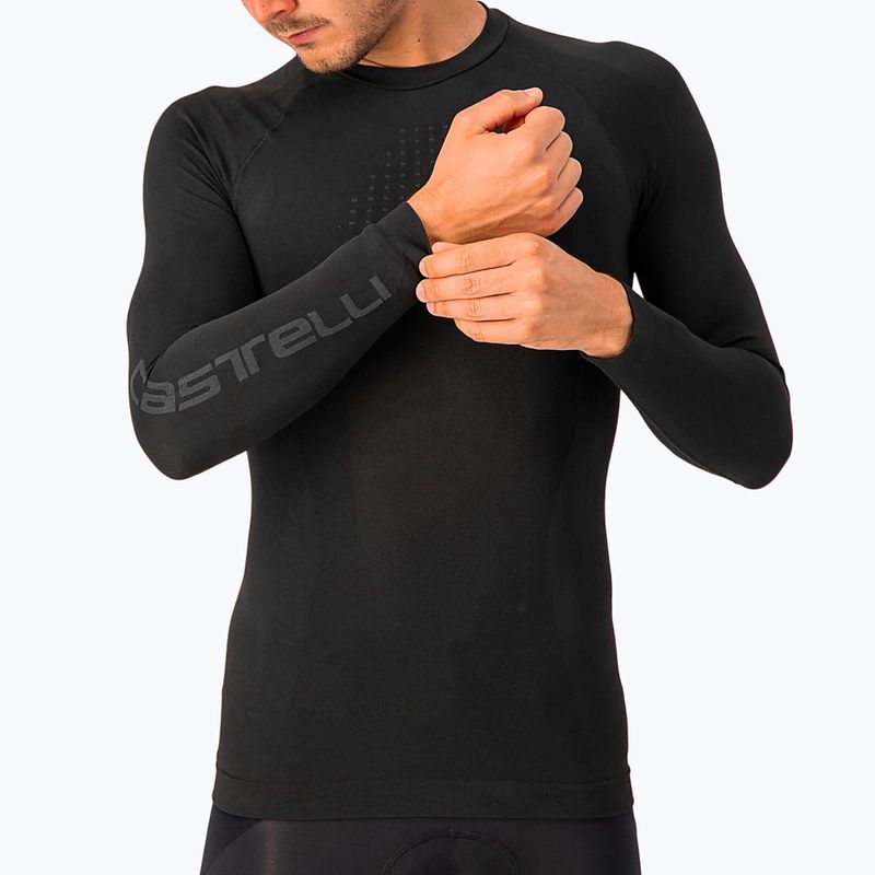 Castelli Core Seamless Base Layer Herren Radfahren Longsleeve schwarz 3