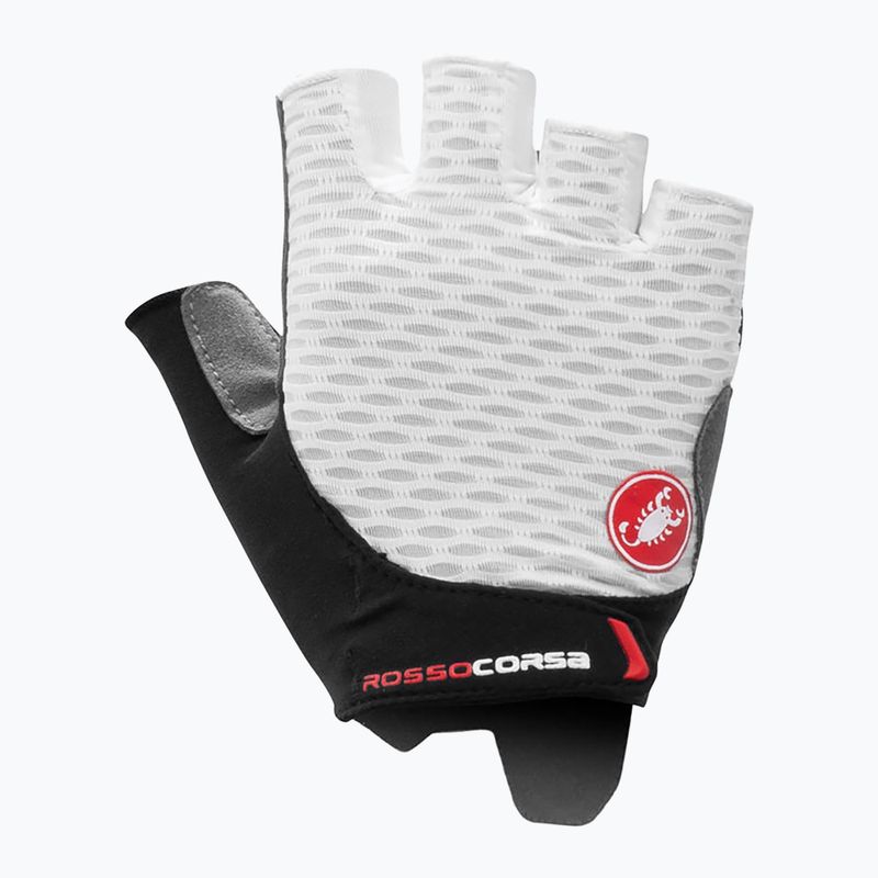 Fahrrad Handschuhe Damen Castelli Rosso Corsa 2 white 5