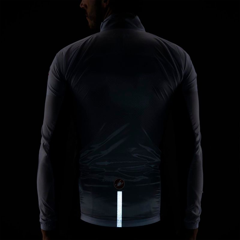 Fahrradjacke Herren Castelli Squadra Stretch light black/dark gray 5