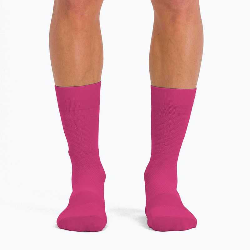 Damen Sportful Matchy rosa Fahrradsocken 1121053.543