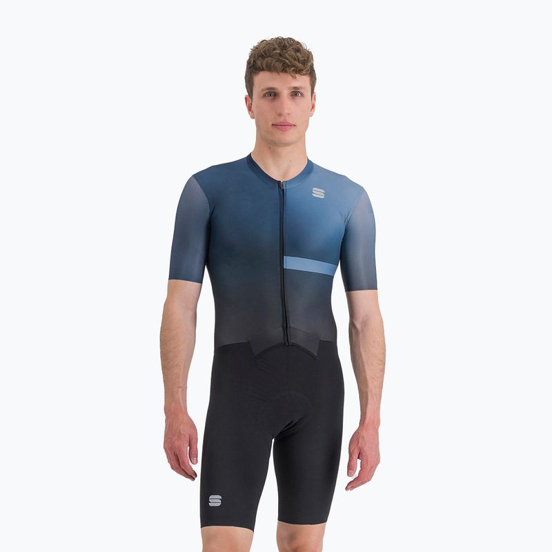Herren Radanzug Sportful Bomber schwarz-blau 1122028.002