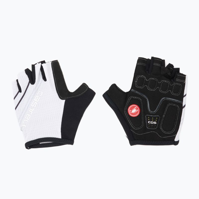 Damen Radhandschuhe Castelli Dolcissima 2 elfenbein/dunkelgrau/silbergrau