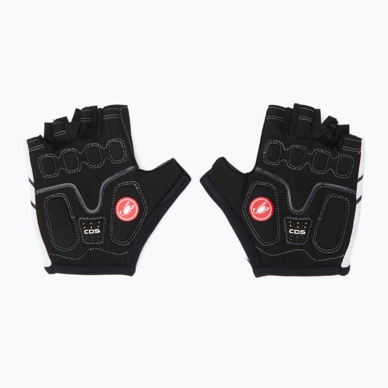 Damen Radhandschuhe Castelli Dolcissima 2 elfenbein/dunkelgrau/silbergrau 3