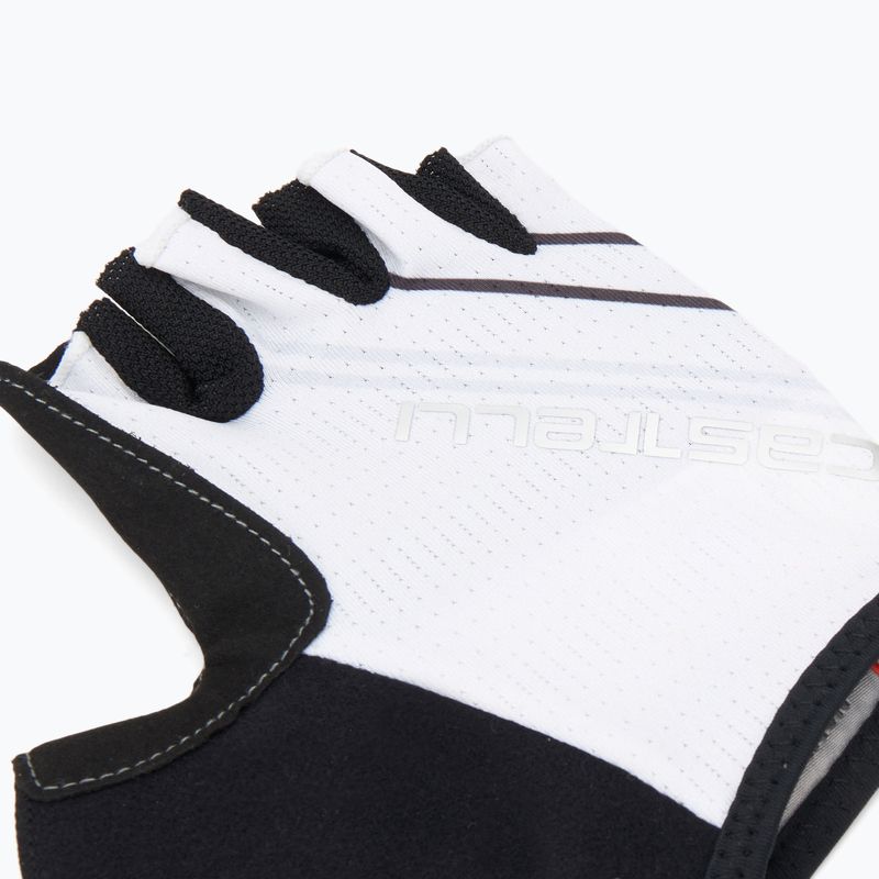 Damen Radhandschuhe Castelli Dolcissima 2 elfenbein/dunkelgrau/silbergrau 5