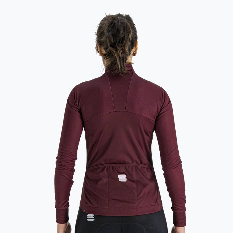 Damen Fahrradtrikot Sportful Kelly Thermal Jersey rot 1120530.605 2