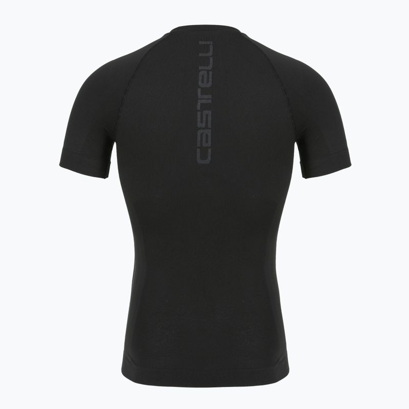 Castelli Core Seamless Base Layer Fahrradtrikot schwarz 2