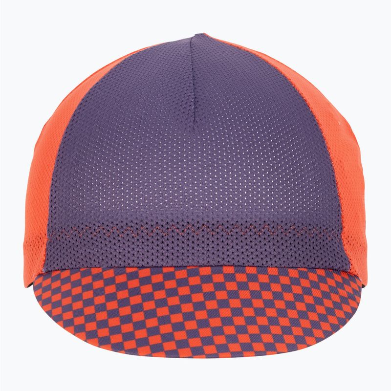 Sportful Checkmate Cycling Helm Kappe orange und lila 1123038.117 4