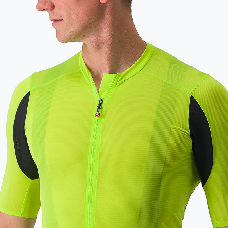 Fahrradtrikot Herren Castelli Superleggera 3 electric lime 3