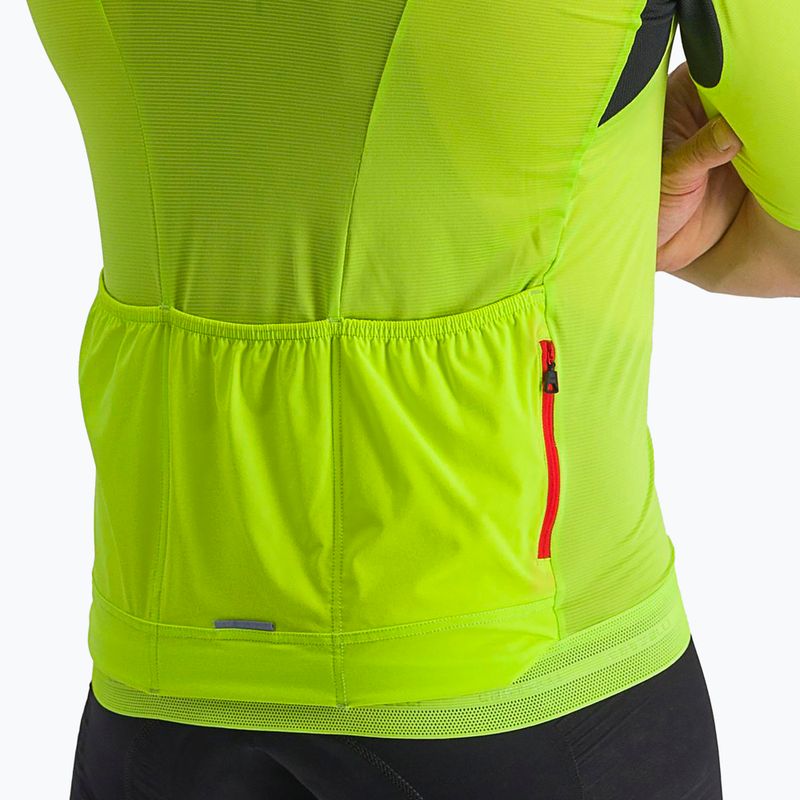 Fahrradtrikot Herren Castelli Superleggera 3 electric lime 5