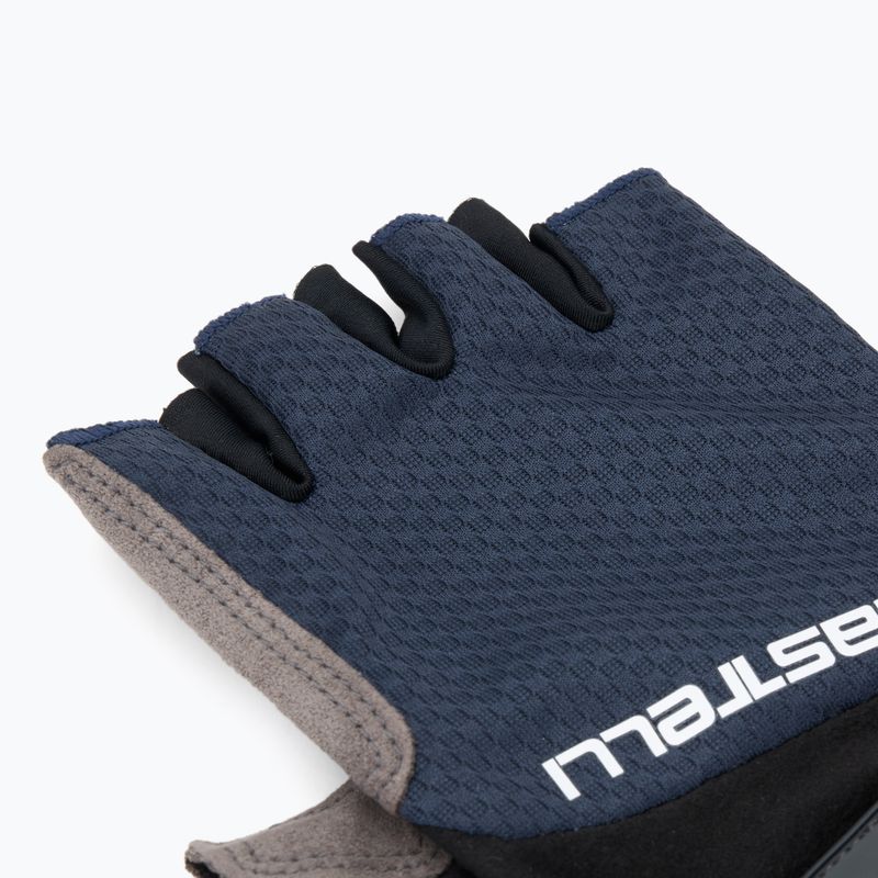 Herren Radhandschuhe Castelli Entrata V belgisch blau 5