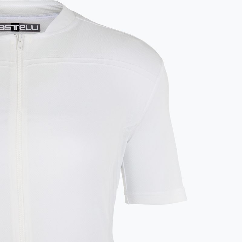Damen Radfahren Trikot Castelli Anima 4 Elfenbein 4
